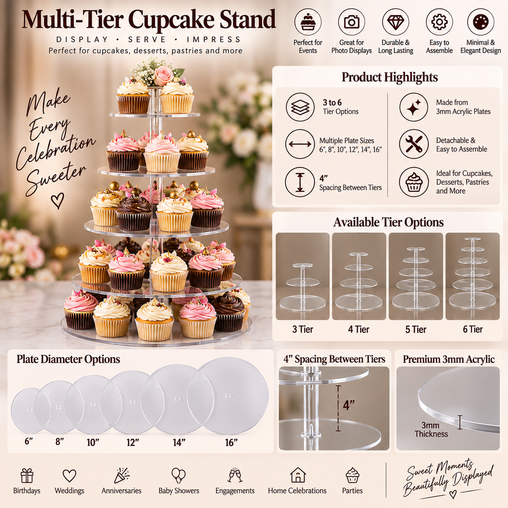 Multi-Tier Cupcake Stand